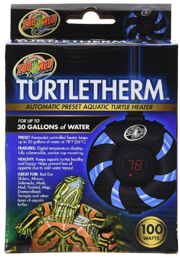 100 watt Zoo Med Turtletherm Automatic Preset Aquatic Turtle Heater