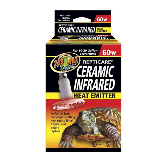 60 watt Zoo Med ReptiCare Ceramic Infrared Heat Emitter