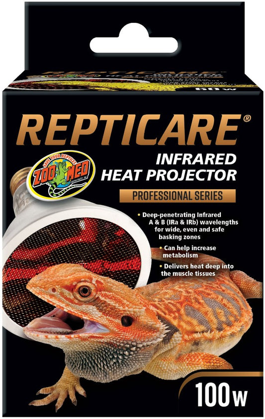 100 watt Zoo Med ReptiCare Infrared Heat Projector