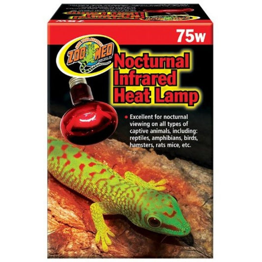 75 watt Zoo Med Nocturnal Infrared Heat Lamp