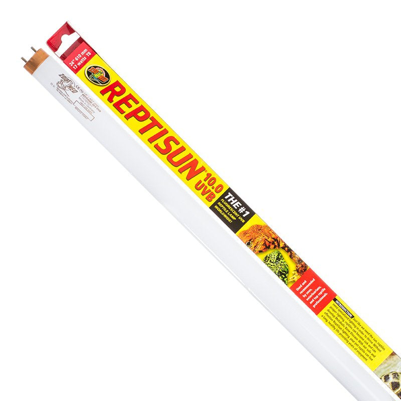 24" - 17 watt Zoo Med ReptiSun 10.0 UVB T8 Fluorescent Bulb