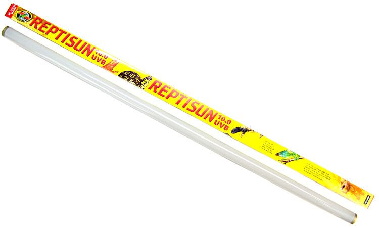 48" - 32 watt Zoo Med ReptiSun 10.0 UVB T8 Fluorescent Bulb