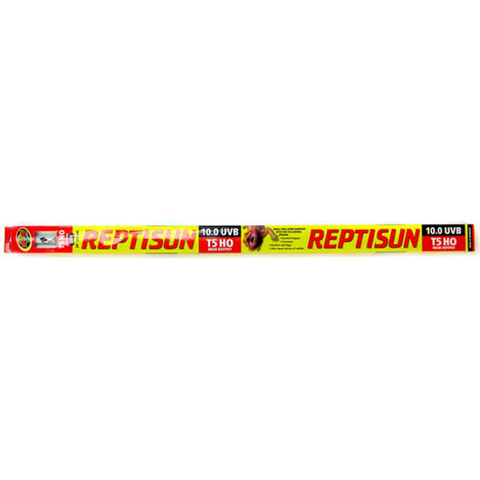 34" - 39 watt Zoo Med ReptiSun 10.0 UVB T5 HO High Output Fluorescent Bulb