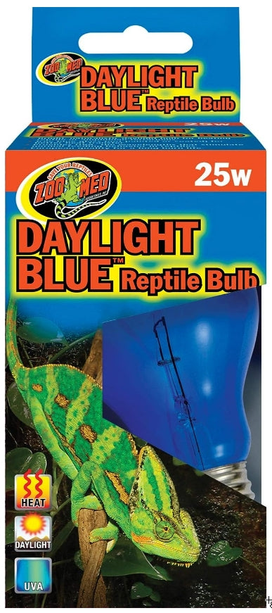 25 watt Zoo Med Daylight Blue Reptile Bulb