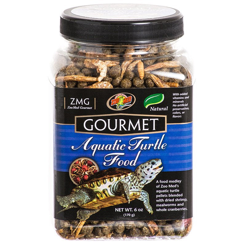 6 oz Zoo Med Gourmet Aquatic Turtle Food