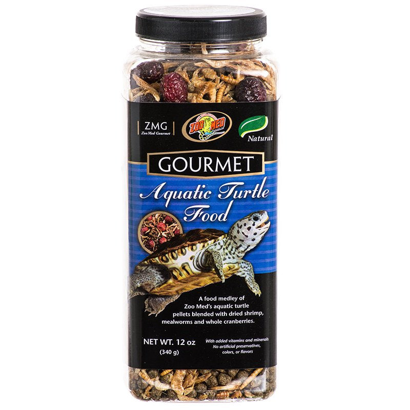 12 oz Zoo Med Gourmet Aquatic Turtle Food