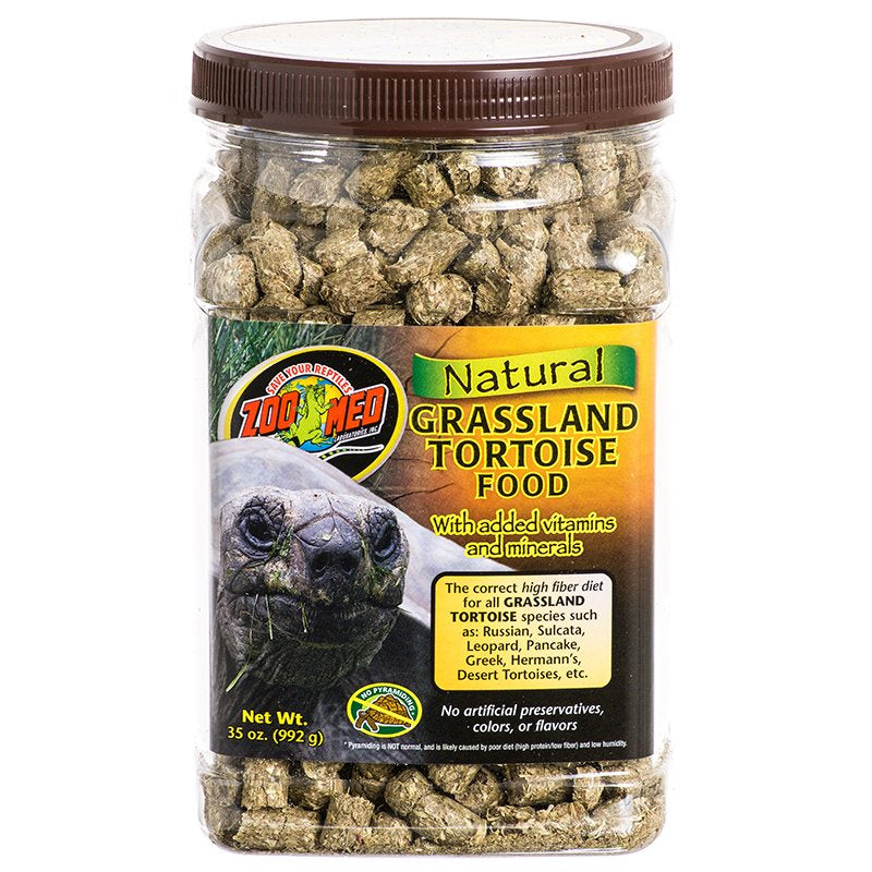 35 oz Zoo Med Natural Grassland Tortoise Food