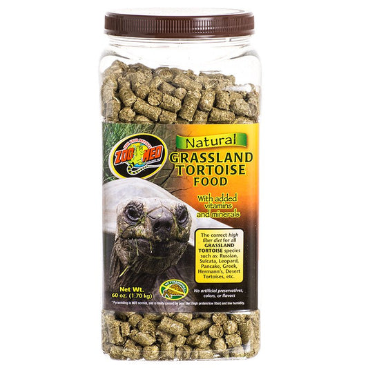 60 oz Zoo Med Natural Grassland Tortoise Food