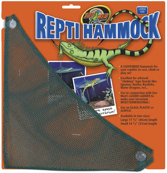 Large - 1 count Zoo Med Repti Hammock for Reptiles to Rest and Climb On