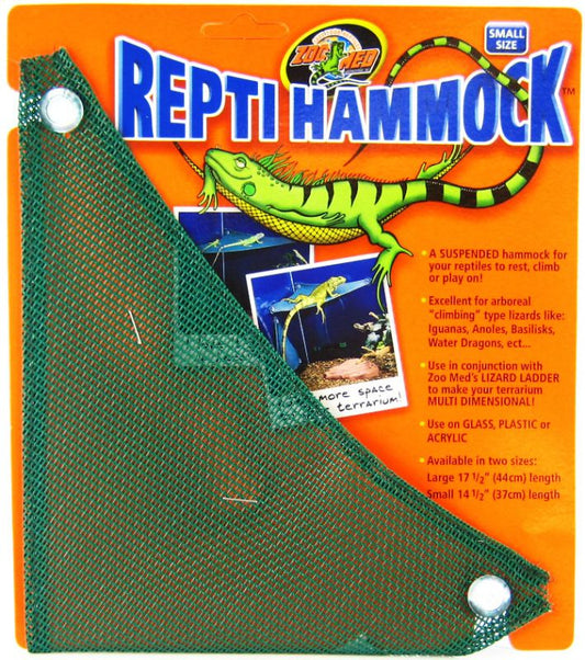 Small - 1 count Zoo Med Repti Hammock for Reptiles to Rest and Climb On