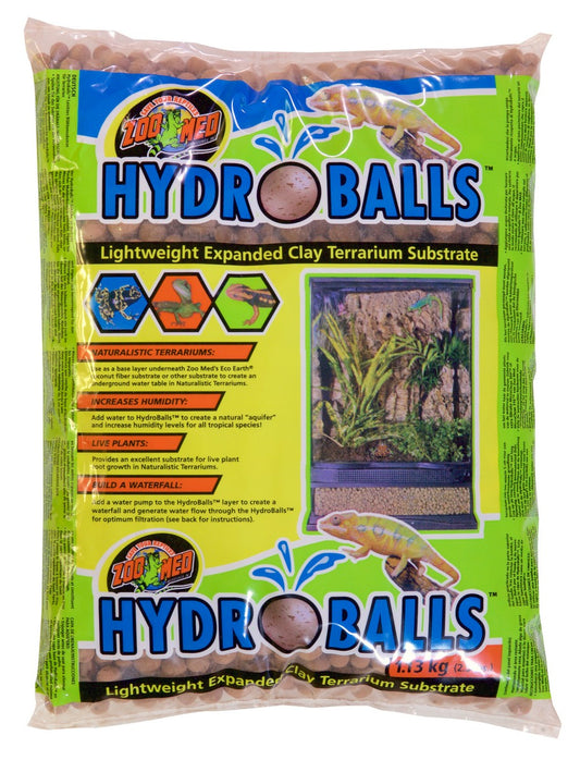 2.5 lb Zoo Med Hydroballs Lightweight Expanded Clay Terrarium Substrate