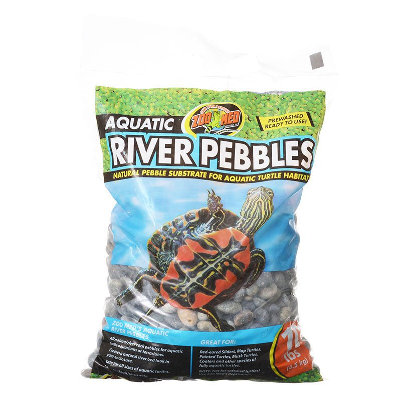 10 lb Zoo Med Aquatic River Pebbles