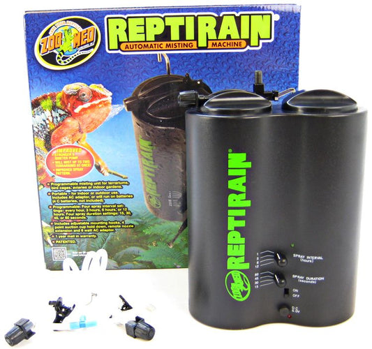 1 count Zoo Med ReptiRain Automatic Misting Machine