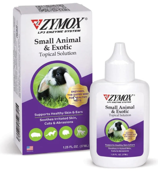 1.25 oz Zymox Small Animal & Exotic Topical Solution